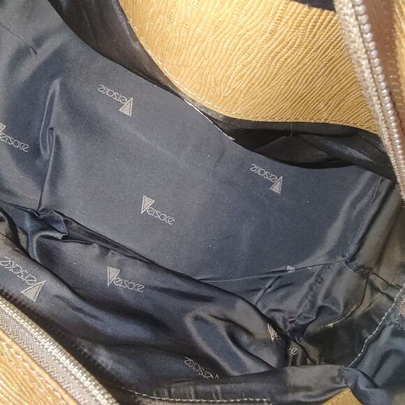 Gianni Versace vintage Boston bag EUC w/COA - Picture 9 of 12